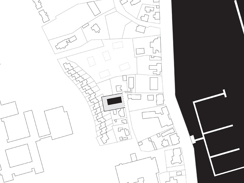 Proposed location for the house of Courage, studio substrata, Reinis Salins, Igors Malovickis