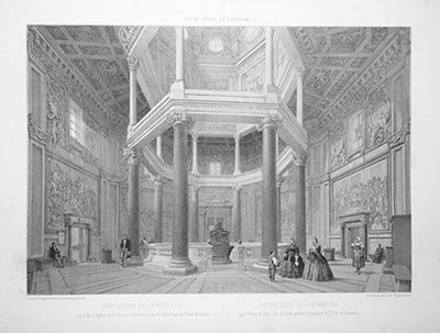 Lateran Baptistery, Rome, AD 440, studio substrata, Reinis Salins, Igors Malovickis