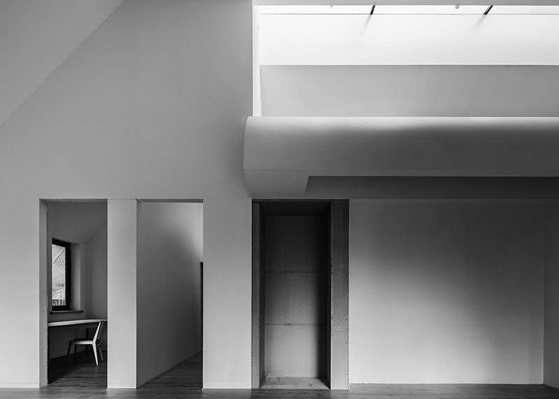 Interior view of the house for a Pastor, process image, 2020, studio substrata, Reinis Salins, Igors Malovickis