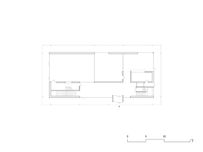 1st floor plan, studio substrata, Reinis Salins, Igors Malovickis