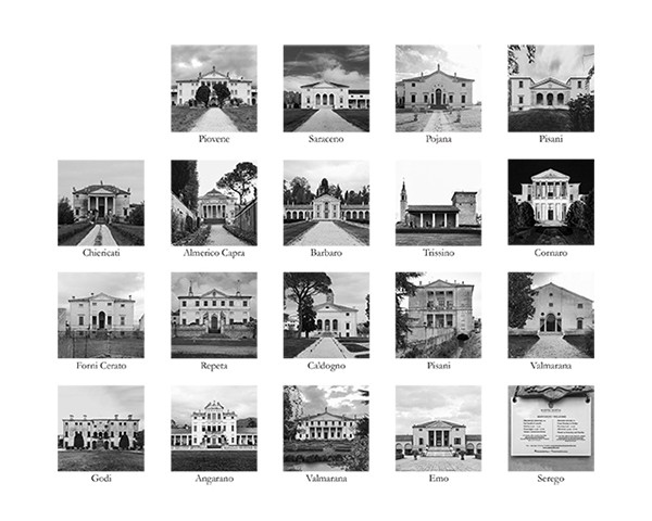 Palladian villas visited during our Veneto expedition, autumn 2018, studio substrata, Reinis Salins, Igors Malovickis