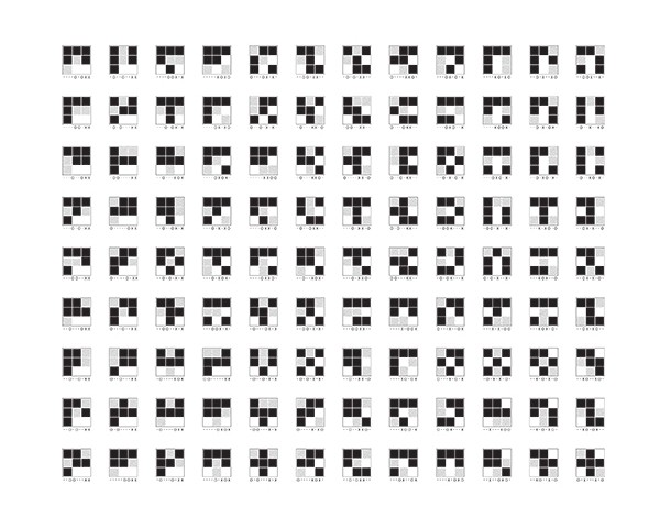 Graphic representation of the algorithm, studio substrata, Reinis Salins, Igors Malovickis
